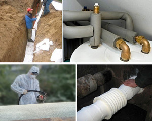 Isolierung von Wasserleitungen im Boden: Regeln für die Wärmedämmung von Außenabzweigungen