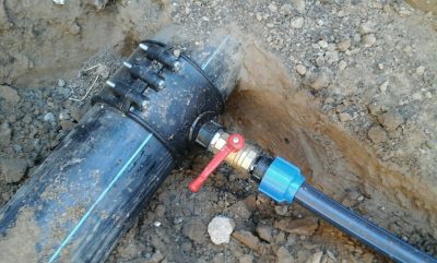 Merkmale des Anzapfens einer Wasserleitung
