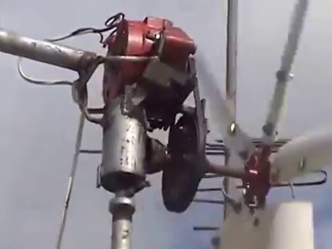 Do-it-yourself-Windgenerator aus einem Autogenerator. Videos und Zeichnungen