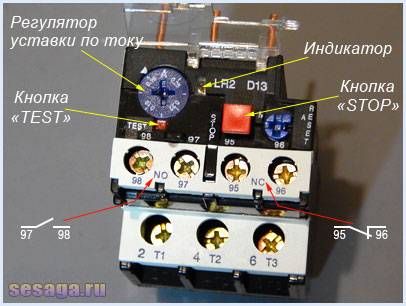 Thermorelais für einen Elektromotor: Funktionsprinzip, Gerät, Auswahl
