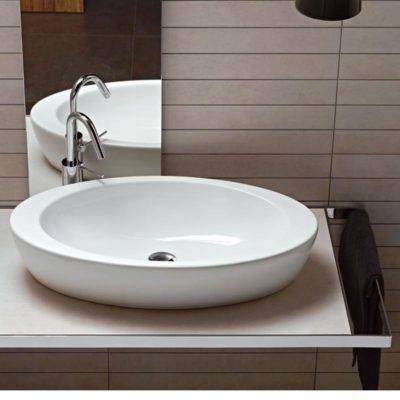 Aufsatzwaschbecken im Badezimmer: So wählen Sie + Installationsanleitung