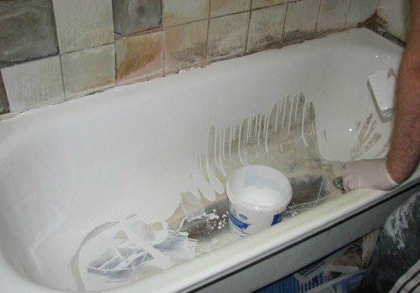 Badewannensanierung mit Einsatz - Austausch und Einbau in Eigenregie