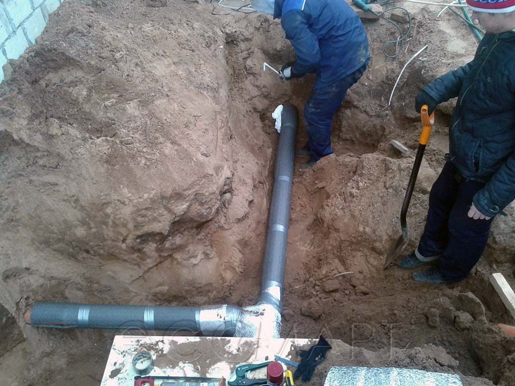 So isolieren Sie eine Wasserleitung mit Ihren eigenen Händen - Isolierungsmethoden