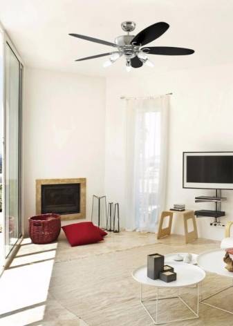 Falscher Deckenventilator: Merkmale der Auswahl und Feinheiten der Selbstinstallation