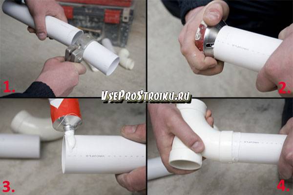 Wie Polypropylenrohre bei der Installation und Reparatur von Rohrleitungen geklebt werden