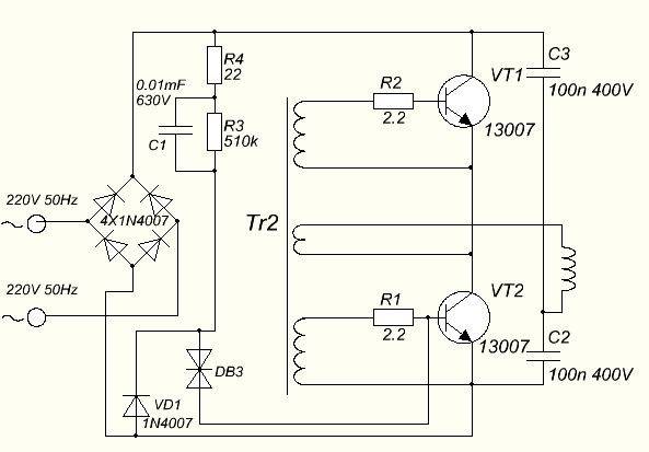 Hjemmelavet vortex induktionsvarmer fra en svejseinverter