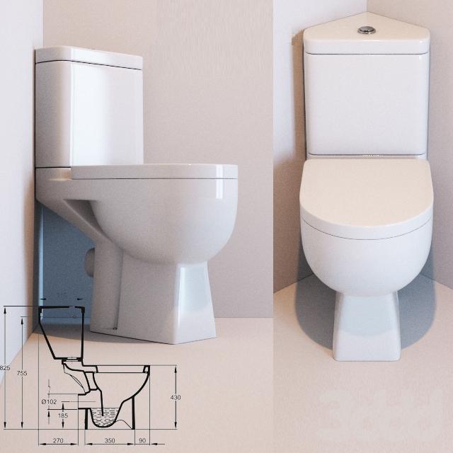 So installieren Sie eine Toilette mit schrägem Auslass: Installationsanleitung