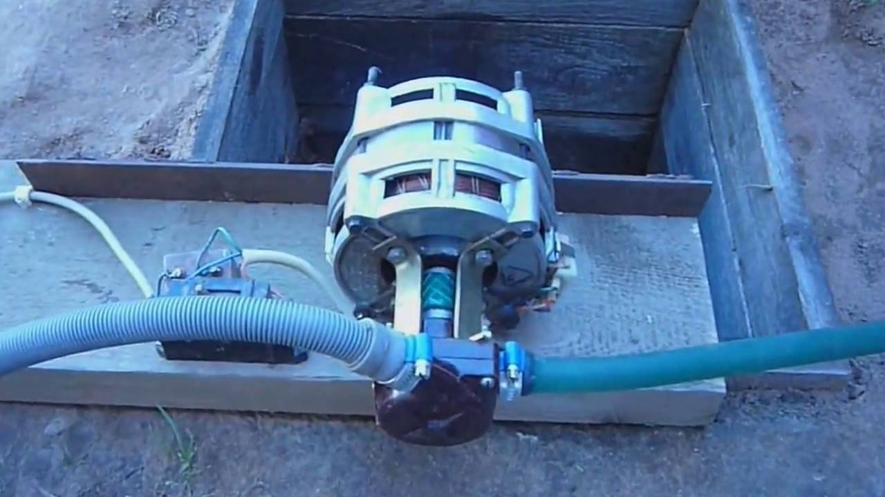 Wir machen eine Wasserpumpe mit unseren eigenen Händen
