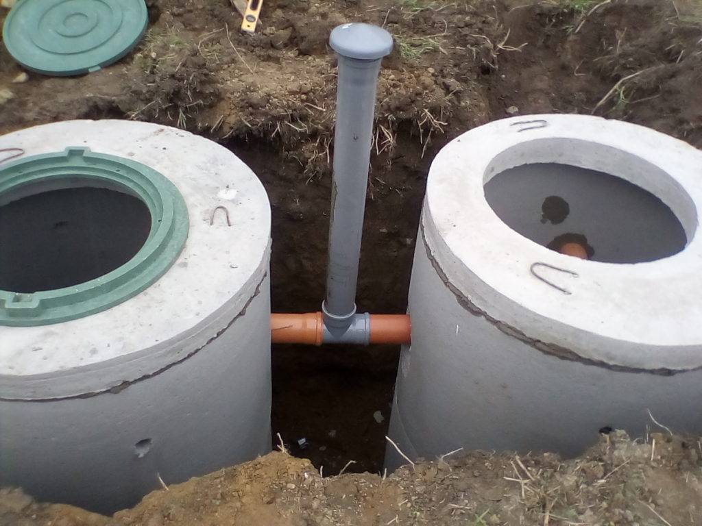 Geheimnisse der Installation einer Klärgrube aus geruchlosen Betonringen