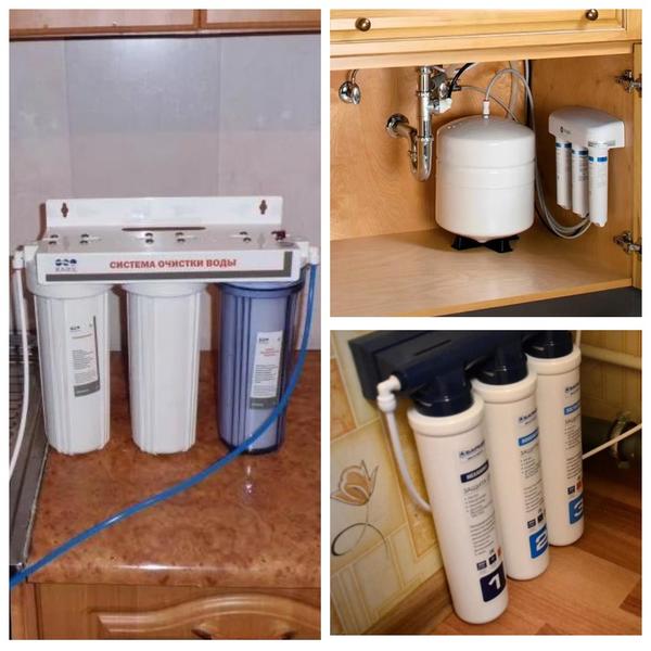 So installieren Sie einen Wasserfilter unter der Spüle