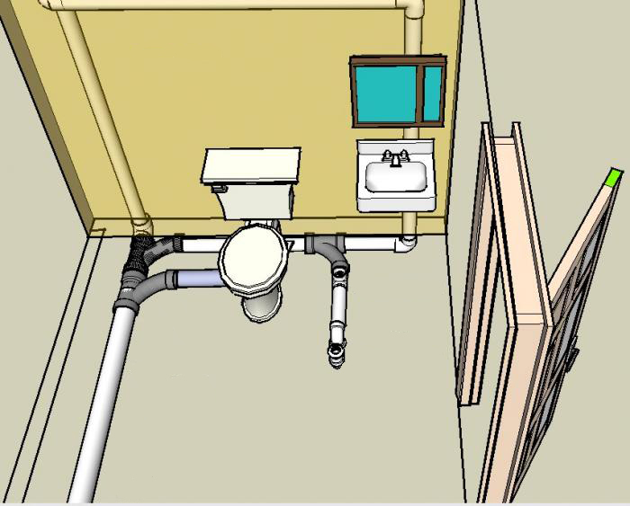 Rohrleitungen im Badezimmer: Arten und Prinzipien der Installation | Badrenovierung und -gestaltung