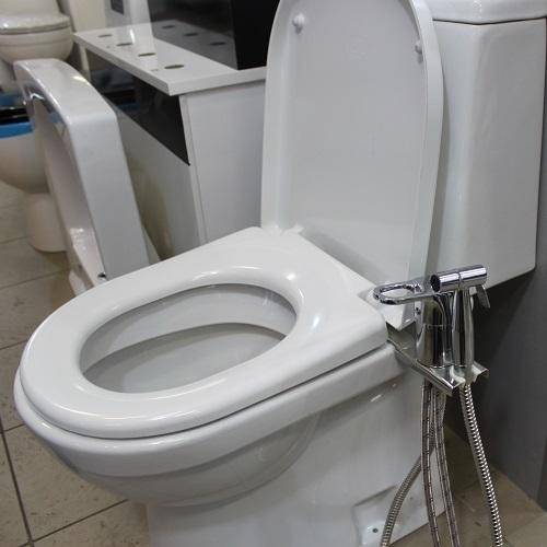 Hygienische Toilettendusche mit Mischer - Sorten, Auswahl, Installation