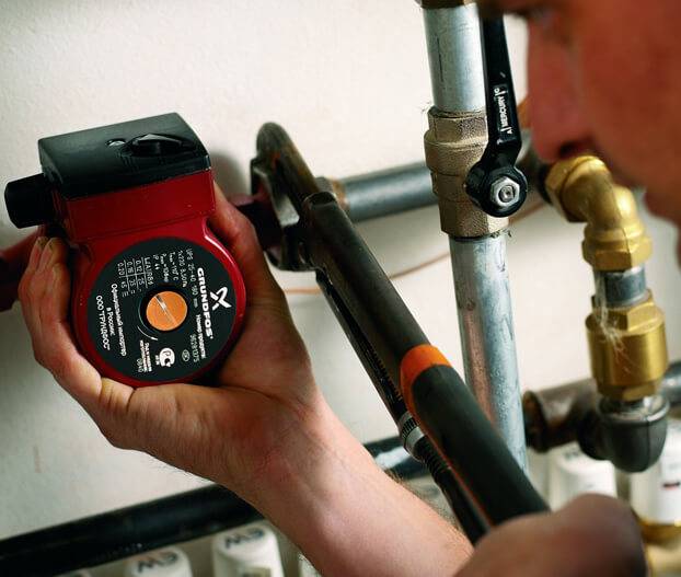 Installation einer Pumpe zum Heizen: So installieren Sie die Pumpausrüstung richtig