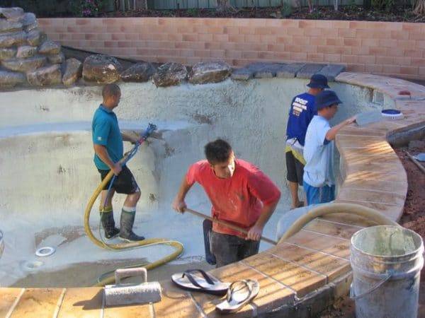 Bauen Sie mit Ihren eigenen Händen einen stationären Pool