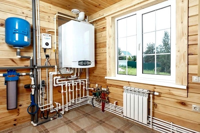 Preise für die Installation der Heizung zu Hause 100 qm