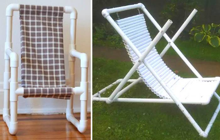 DIY-Handwerk aus Propylenrohren: hausgemachte Optionen für zu Hause