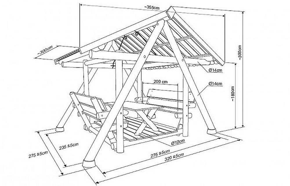 Interessante Do-it-yourself-Swing-Optionen aus improvisierten Materialien