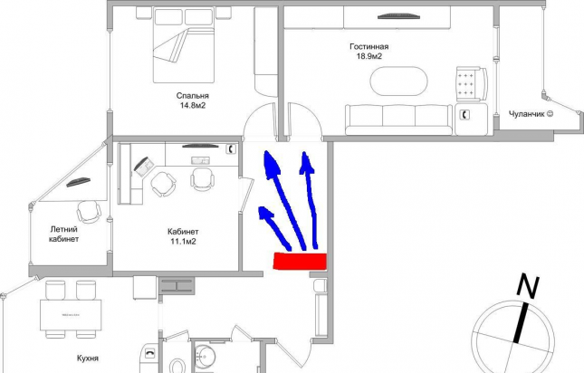 Die ganze Wohnung mit einer Klimaanlage kühlen: geniale Lösung oder unangemessene Einsparung?