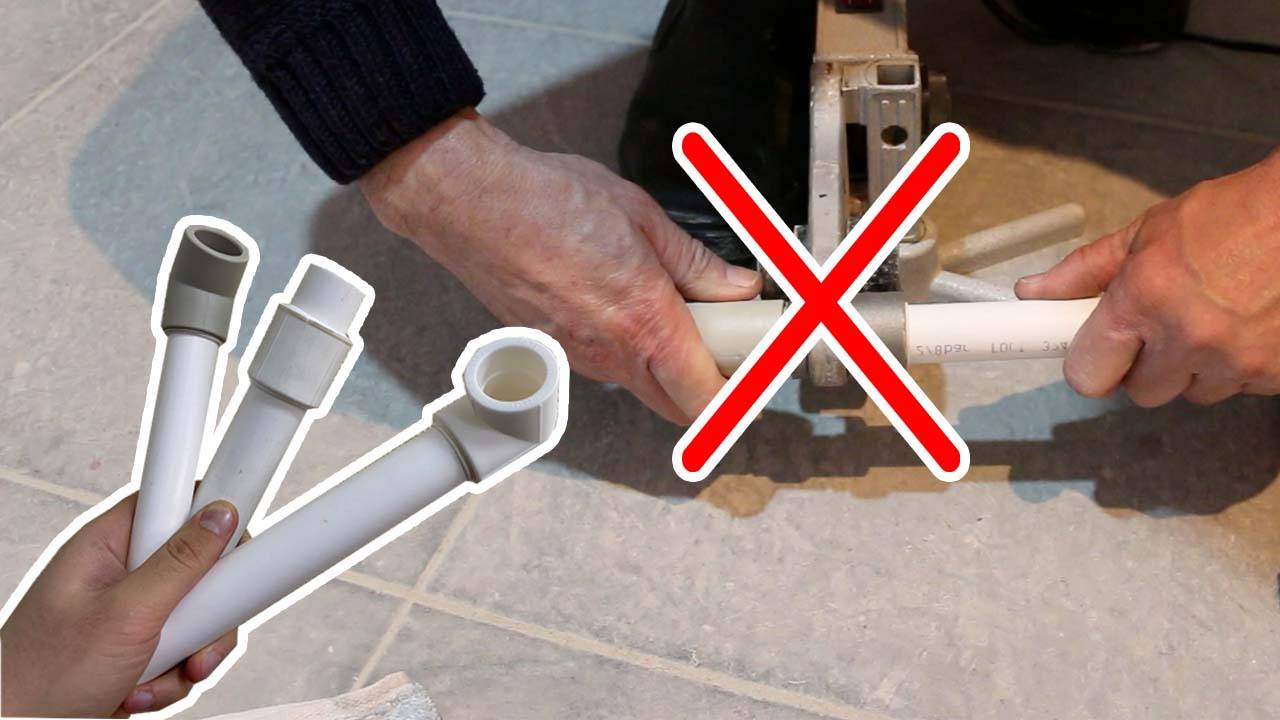 Wir wählen und installieren selbst Kunststoffrohre für die Sanitärinstallation: nützliche Tipps für Handwerker