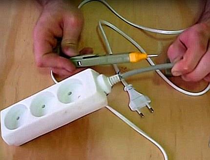 Do-it-yourself-Detektor für versteckte Verkabelung