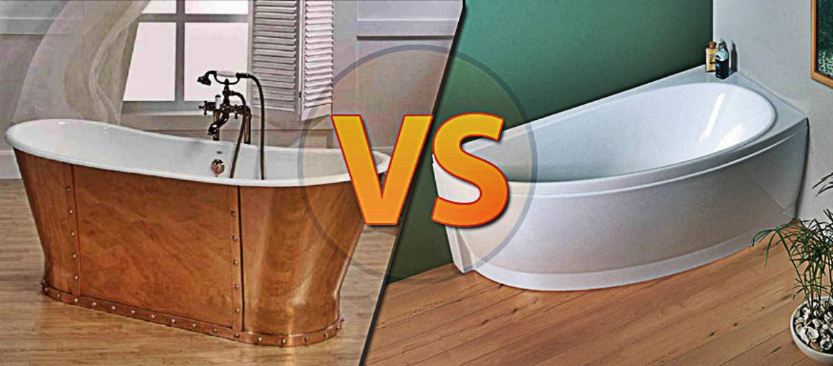 Wanne aus Acryl oder Gusseisen – was ist besser und warum?