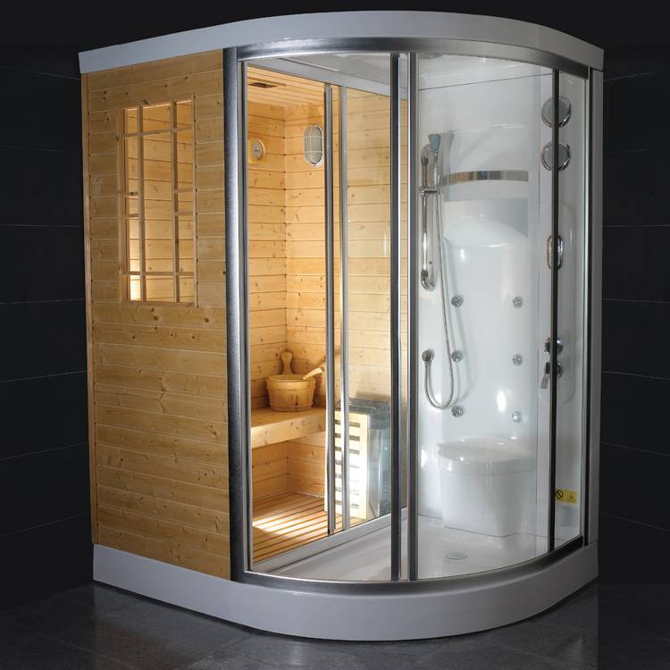 Duschkabine mit Sauna: Typen, Gerät, Auswahl