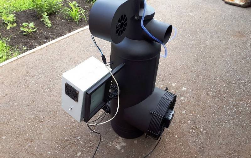 Altölkessel mit Wasserkreislauf. Zeichnungen und DIY-Anleitungen
