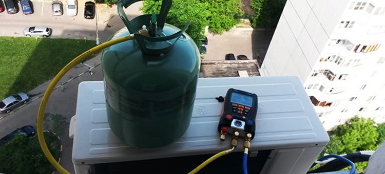 So befüllen Sie das Splitsystem selbst