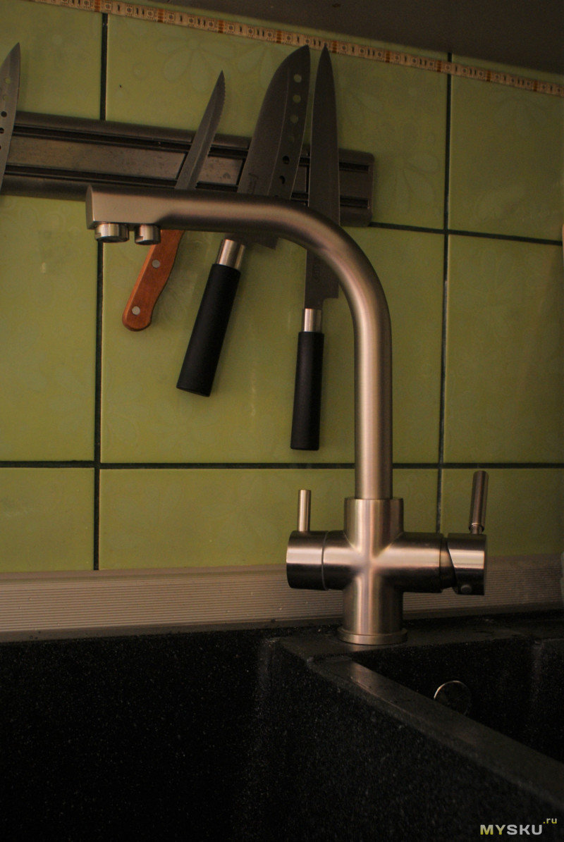 Installation eines Wasserhahns in der Küche Schritt für Schritt Anleitung
