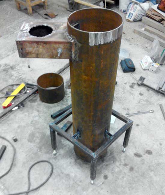 Gebrauchter Motorölofen: Gestaltungsmöglichkeiten + DIY-Beispiel