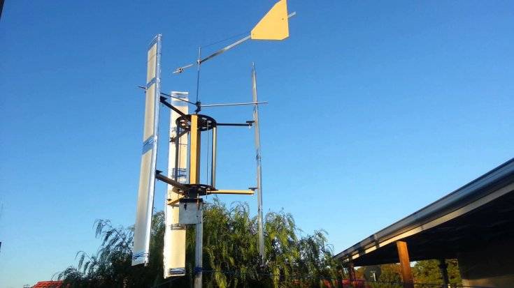 Windgenerator zum Selbermachen aus einer Waschmaschine: Anleitung zum Zusammenbau einer Windmühle