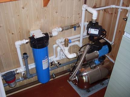 Standalone vandforsyning til et privat hjem: tips til deres egne hænder