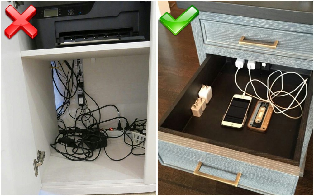 So verstecken Sie Kabel in einer Wohnung