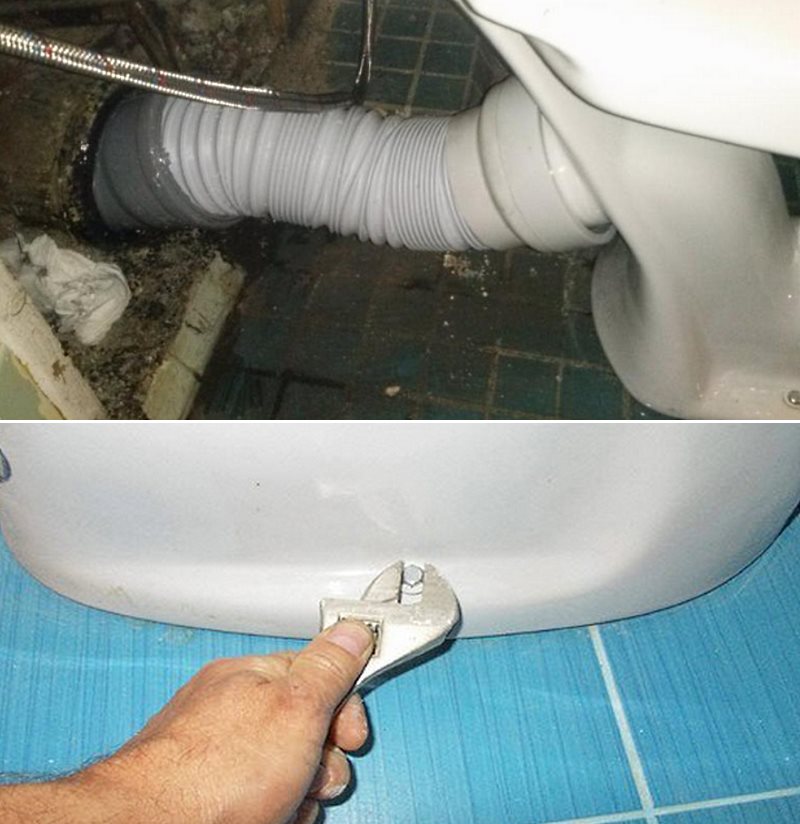 So installieren Sie eine Toilette mit Ihren eigenen Händen auf einer Fliese - Methoden, Anweisungen mit Video