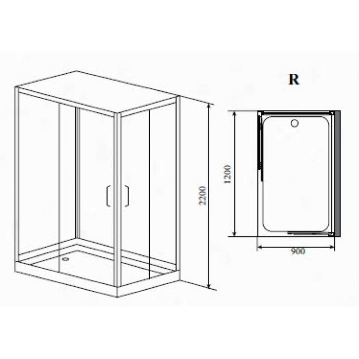 Abmessungen der Duschkabinen (81 Fotos): kleine und Standardoptionen, Kabinen mit den Abmessungen 90x90 und 80x80, 120x80 und 100x100, 120x90 und 70x70