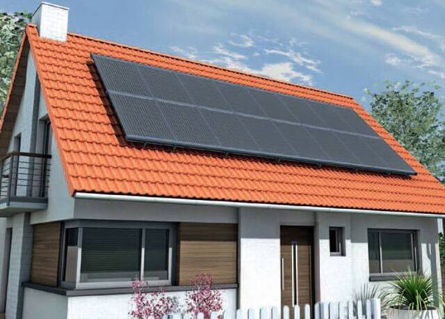 Methoden der Solarheizung eines Privathauses