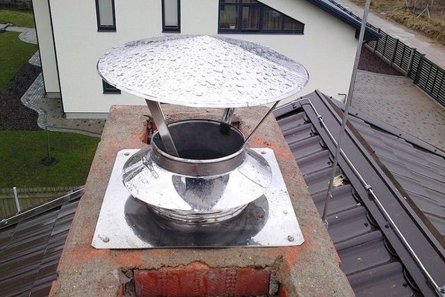 Schornsteinabweiser für Gaskessel: Anforderungen und Installationsanweisungen