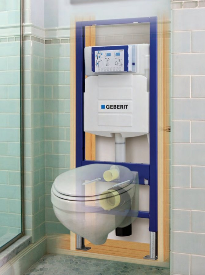 Installation der Toilette: Installationsanleitung