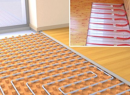 Isolierung für einen Warmwasserboden: Typen, Auswahl, Verlegemethoden