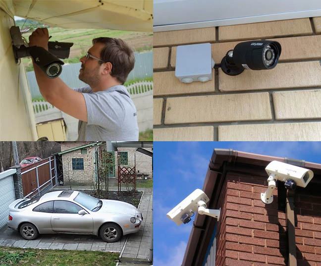 Do-it-yourself-Videoüberwachung für ein Privathaus