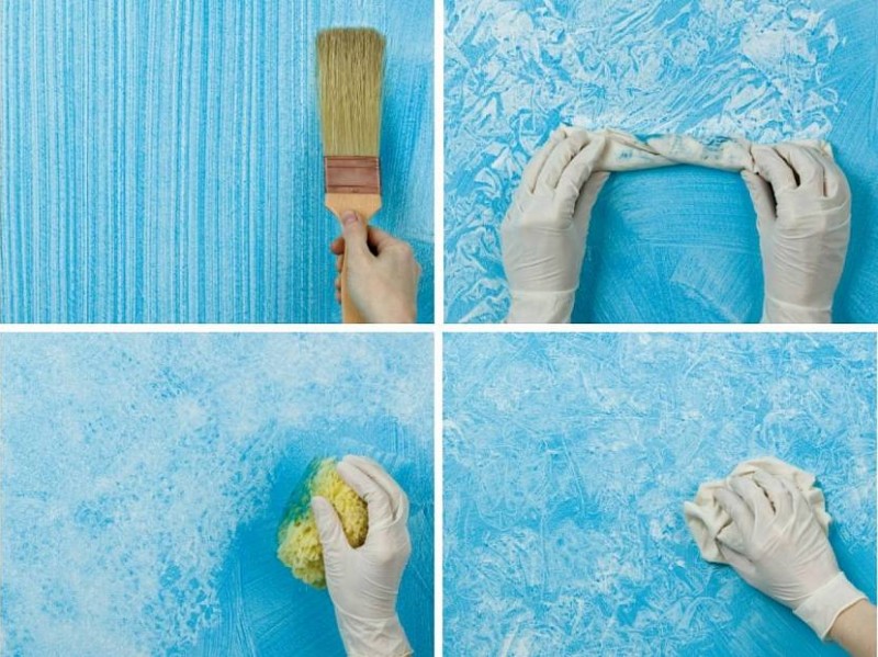 Vægdekoration maleri med dine egne hænder: originale og enkle måder