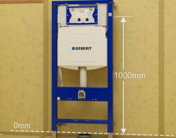 Installation af toiletinstallation: detaljerede instruktioner til montering af et væghængt toilet