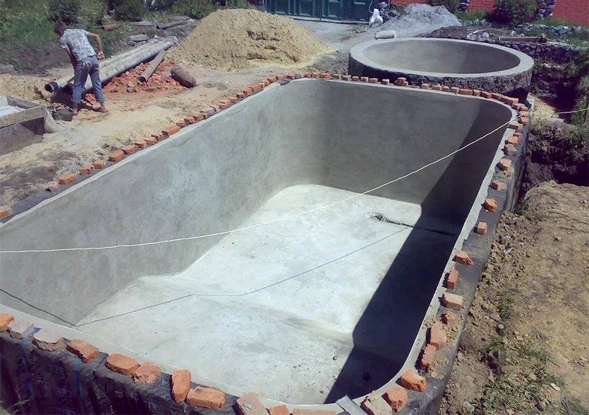 Do-it-yourself-Schwimmbad auf dem Land: wie man es selbst macht, Baupläne