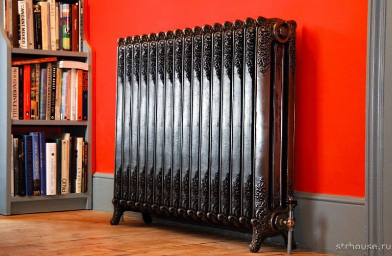 En oversigt over moderne radiatorer af støbejern: gamle traditioner med et designmæssigt twist