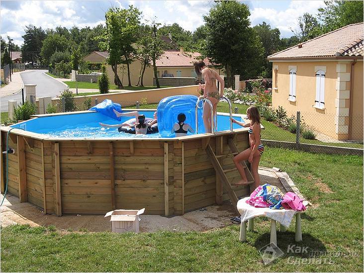 Hvordan man laver en god med deres egne hænder swimmingpool: hvad skal man stå over for under opførelsen?