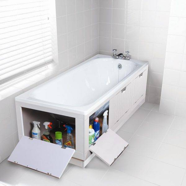 Schiebewand unter der Badewanne: Schritt-für-Schritt-Anleitung zum Aufbau im Werksdesign + Tipps für Handwerker