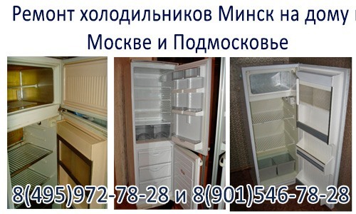 Kühlschränke "Minsk": eine Übersicht über die Modellpalette + Analyse häufiger Ausfälle