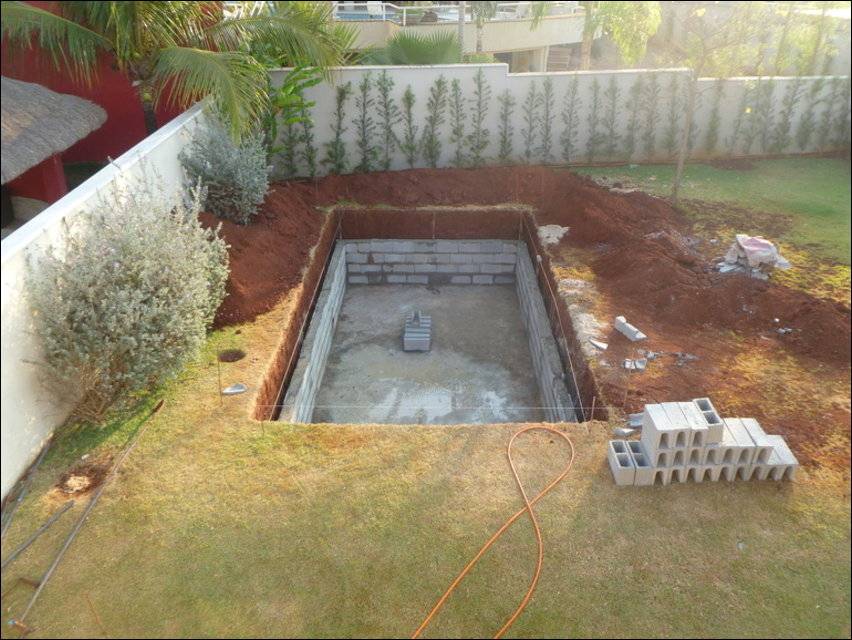 Bauen Sie mit Ihren eigenen Händen einen stationären Pool