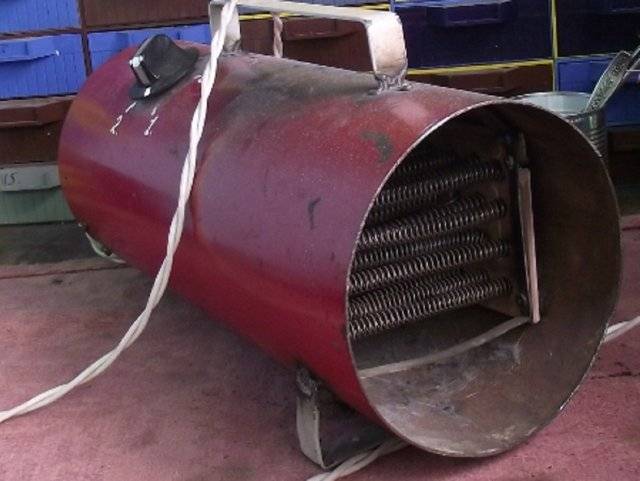 DIY elektrische Heißluftpistole: hausgemachte Vor- und Nachteile + Montageanleitung