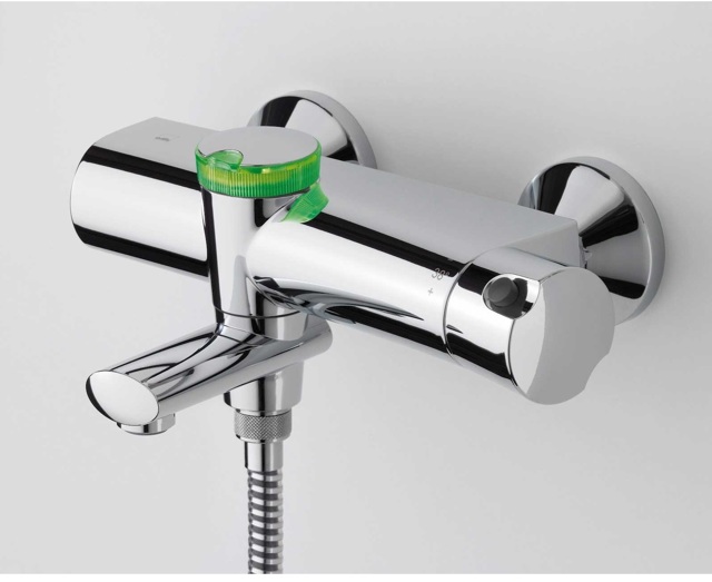 Duschthermostat: Thermostatischer Wannenhahn, Thermostatisches Duschregal, Was ist das, Bewertungen von Grohe-Wasserhähnen und Thermostatsystemen